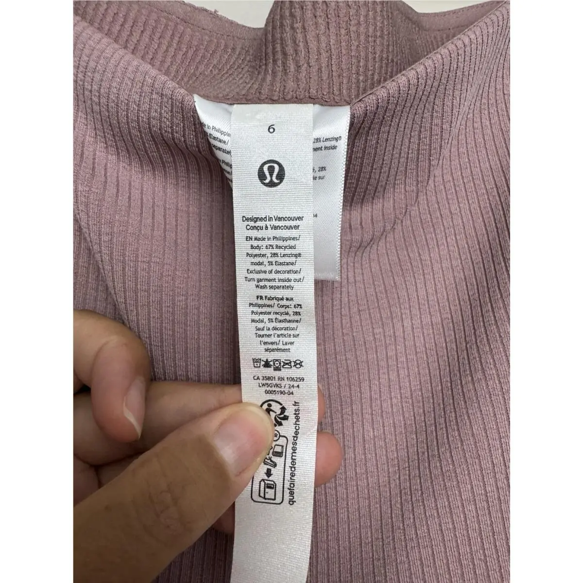 Lululemon clothing - Pink 3