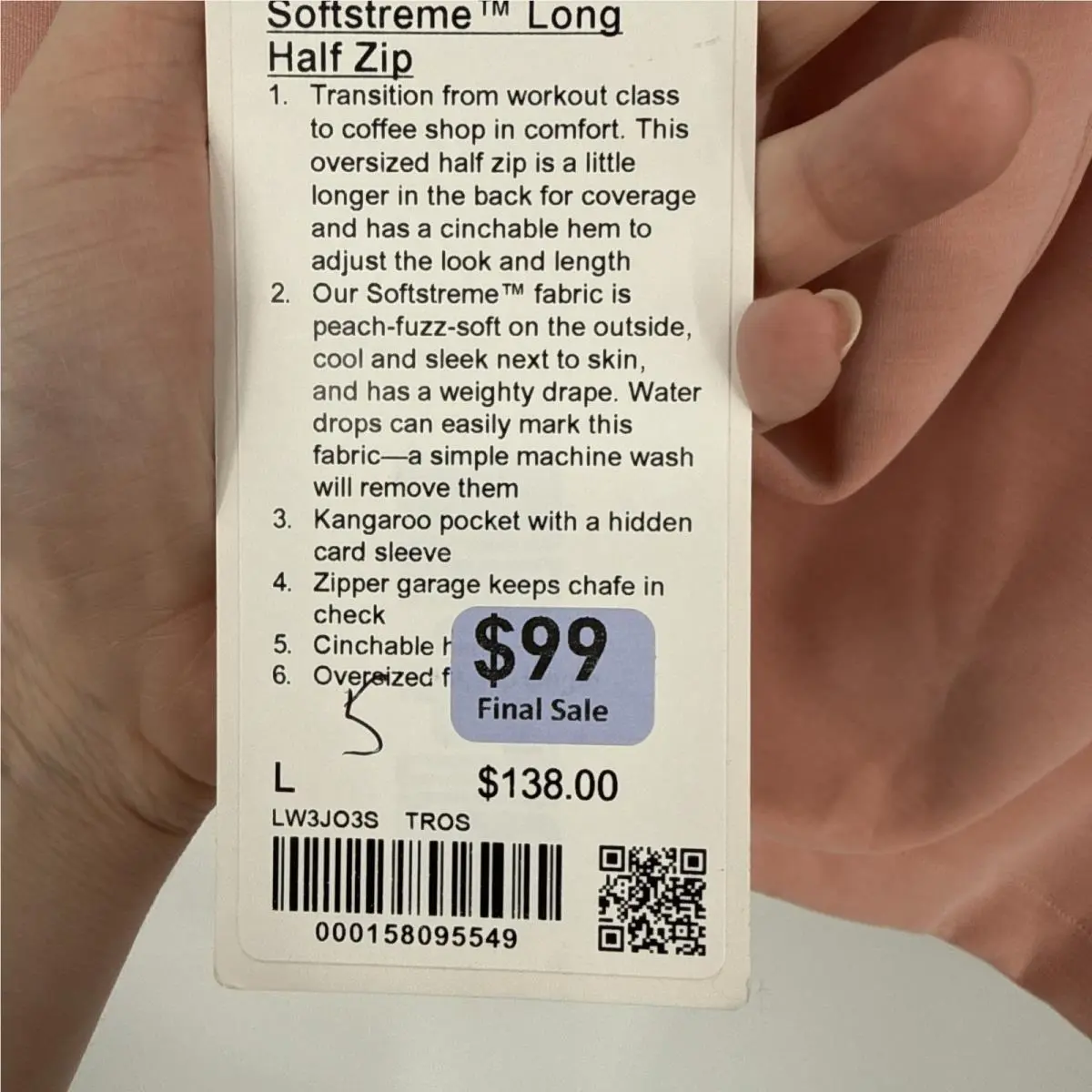 Lululemon clothing - Pink 4