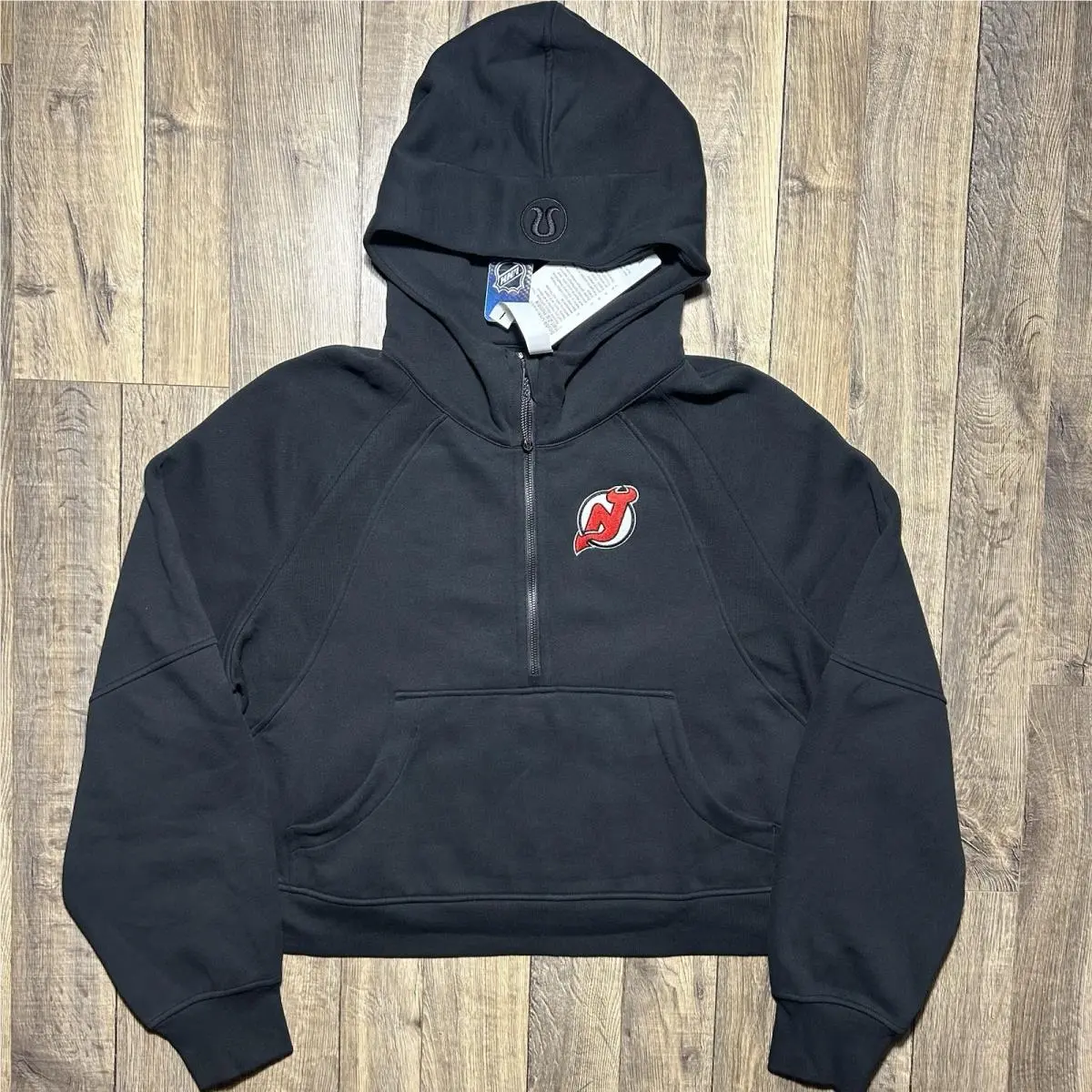 Jersey Devils Lululemon Women`s Scuba Oversized Half-zip Hoodie XL /2XL