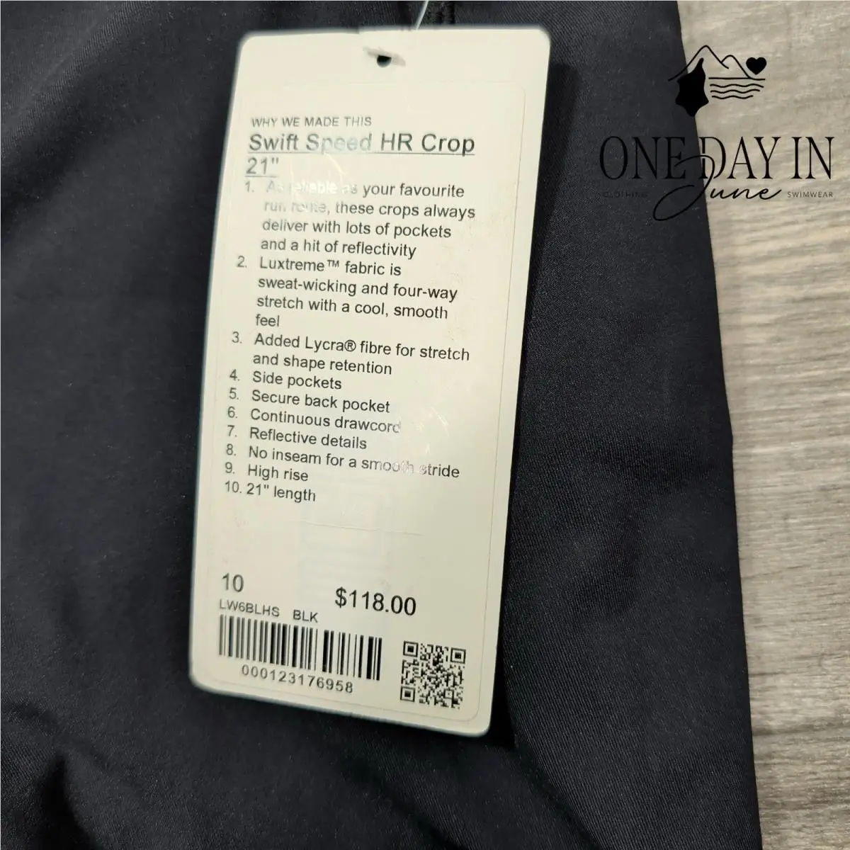 Lululemon clothing - Black 1