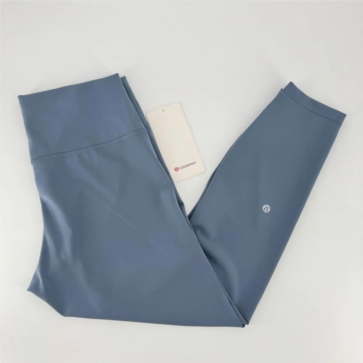 Lululemon Wunder Train No Line HR Tight 25 Steele Blue Stlb Size 12 LW5ITAS