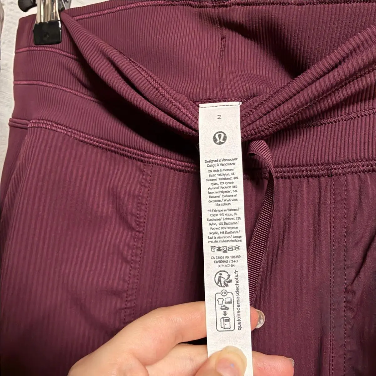 Lululemon clothing - Red 4