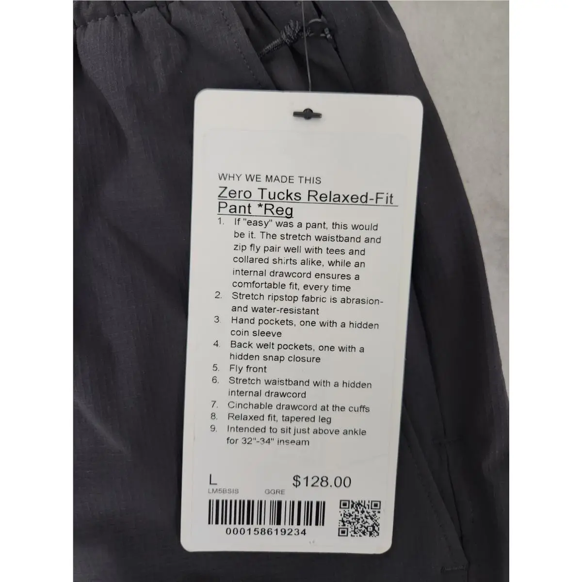 Lululemon clothing - Gray 3