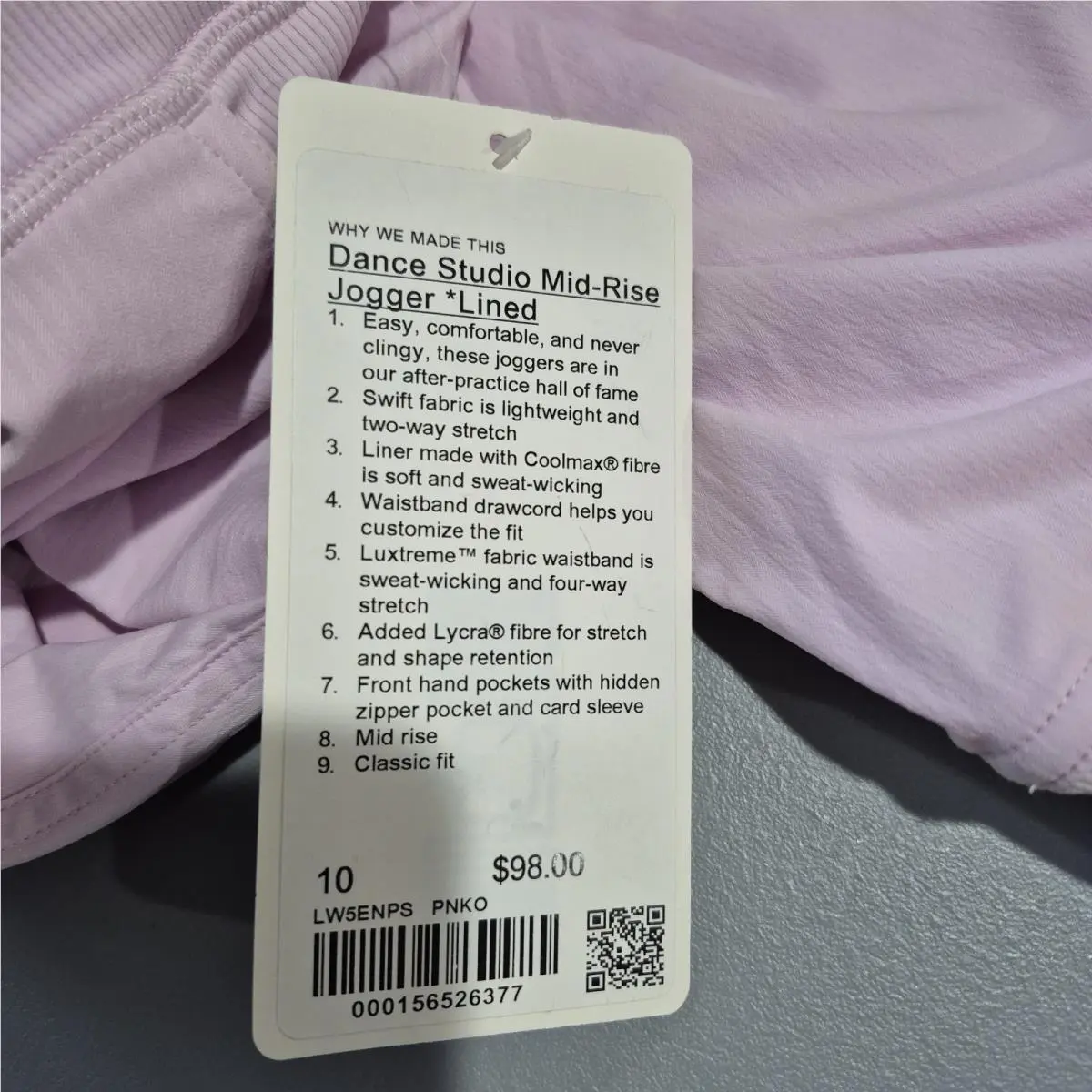 Lululemon clothing - Pink 6