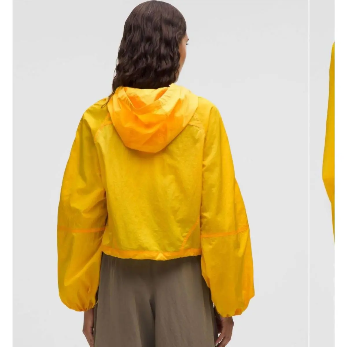Lululemon clothing - Scuba Anorak - Scuba Anorak - Yellow 2
