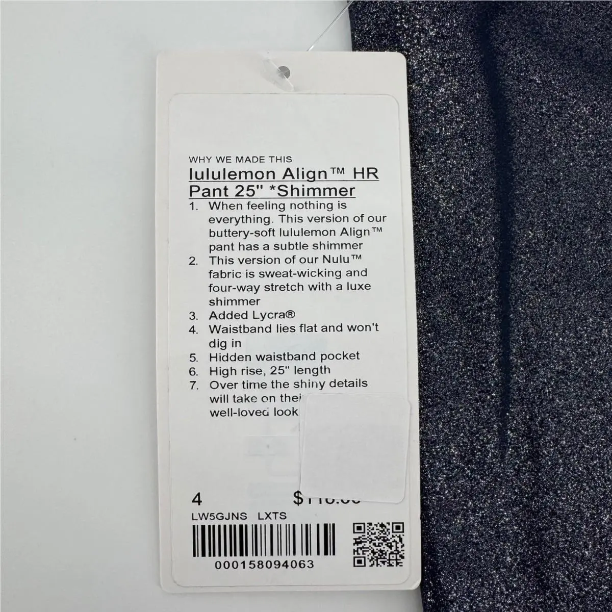 Lululemon clothing - Align High-Rise Pant 25