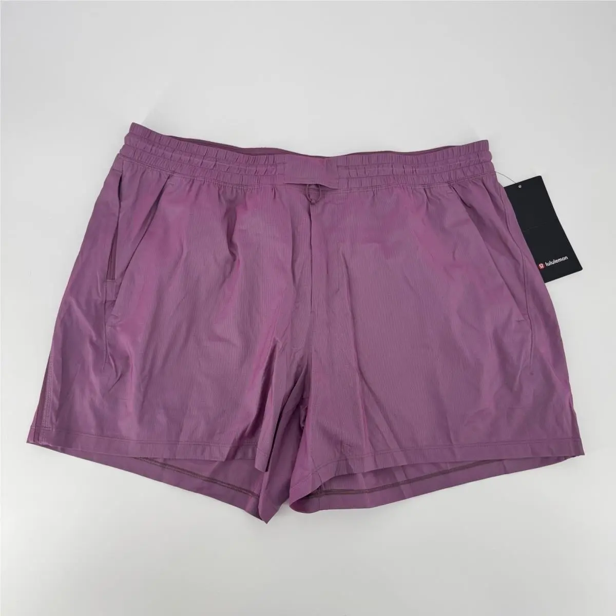 Lululemon Pace Breaker Short 7 LL Iridescent Magenta Purple M LM7BI5S