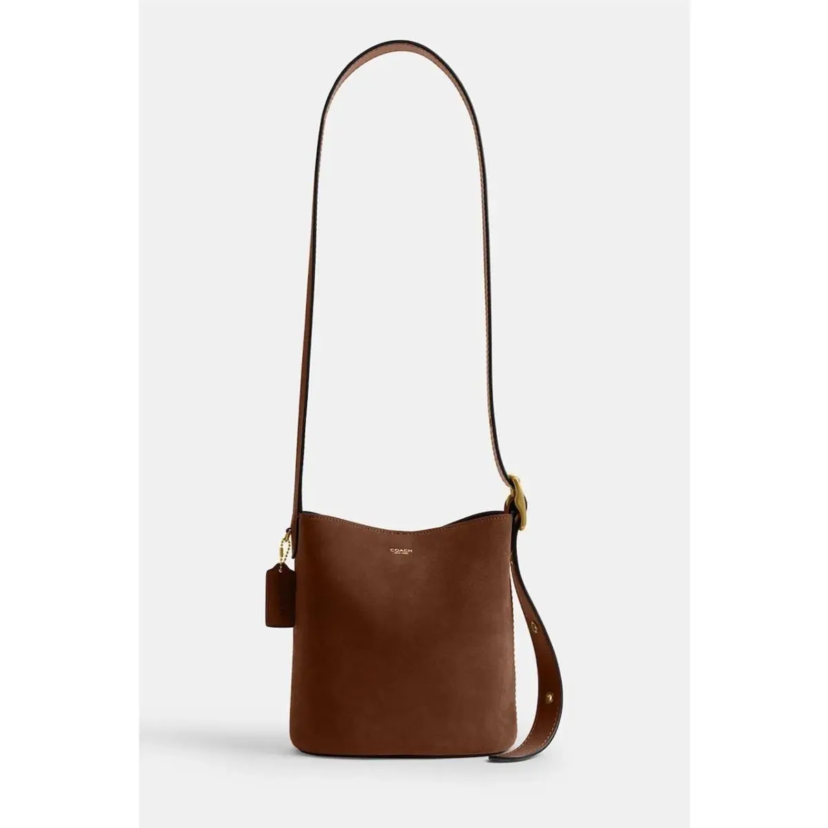 Coach Brushed Leather Bag Coach Suede Bleecker Bucket 21