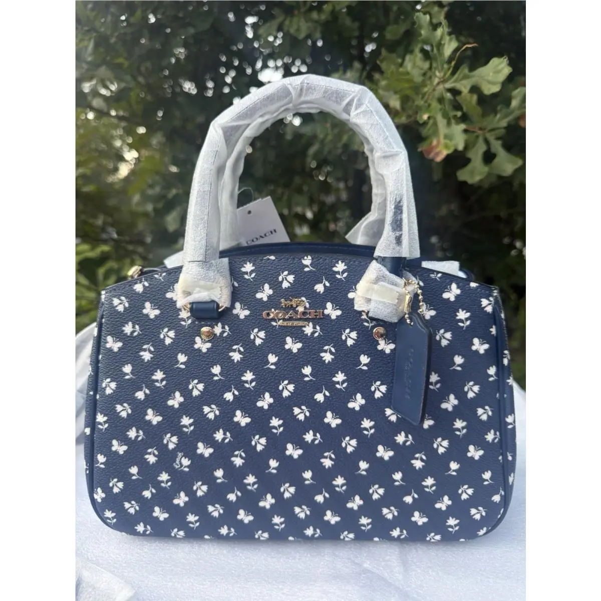 Coach Savanah Small Carryall Bag Woman Satchel Crossbody