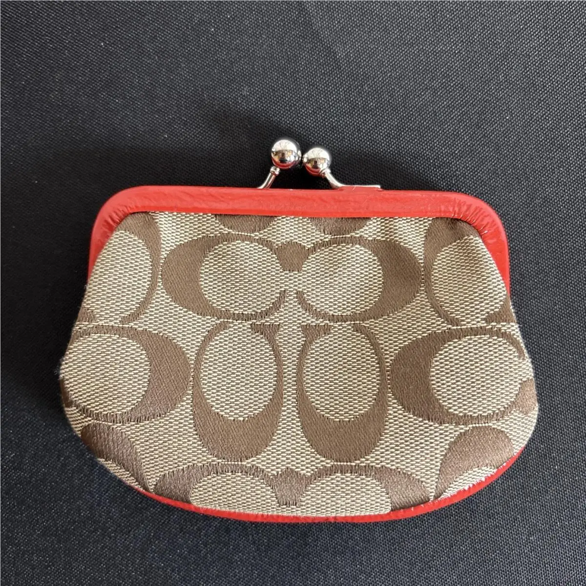 Coach Kisslock Coin Purse Wallet