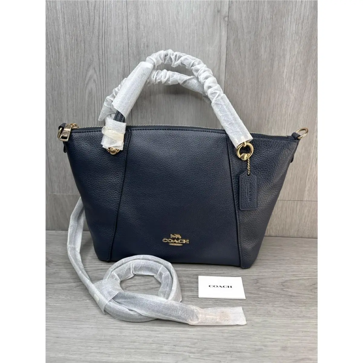Coach Kacey Satchel Leather Handbag K2132-C6229 A1D033689