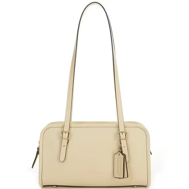 Coach The Coach Originals Swing Shoulder Bag Moon Light Leather Ivory