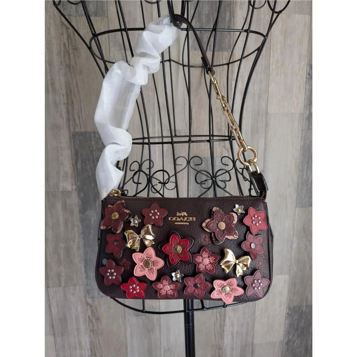 Coach Star/daisy/bow Appliques Handbag
