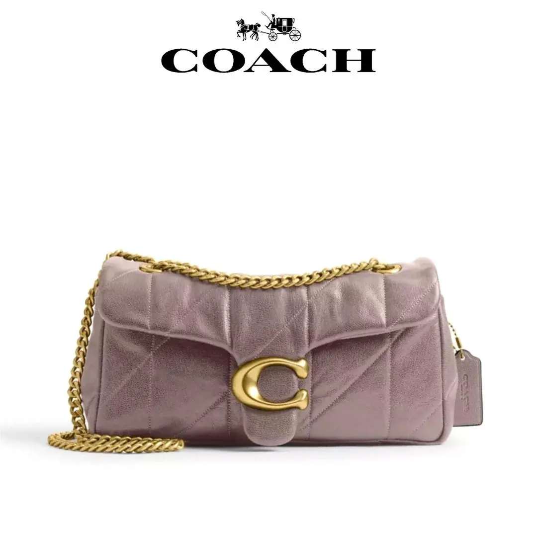 Coach Tabby Shoulder Bag 26 Quilted Ash CCW83 B4/AH