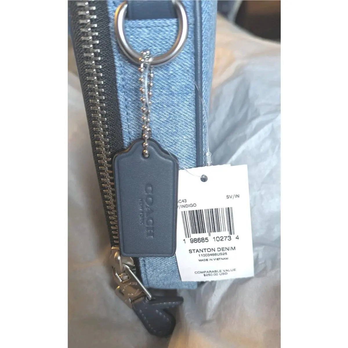 Coach Denim Crossbody