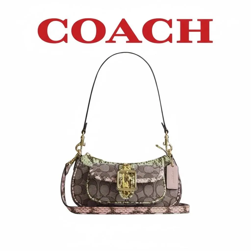 Coach Ashton Mini Shoulder Bag in Signature Jacquard Multi Colors