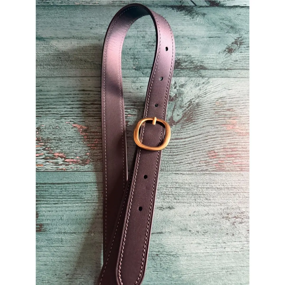 Coach Crossbody Strap Brass Black