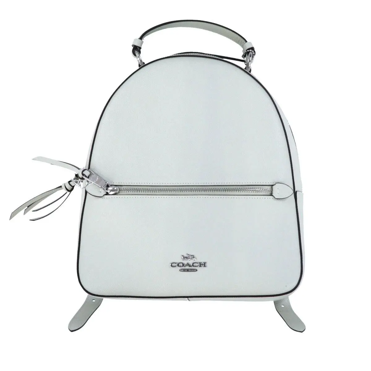 Backpack Jordyn Logo Adjustable Straps Bag Charm Purse Light Sage by Coach