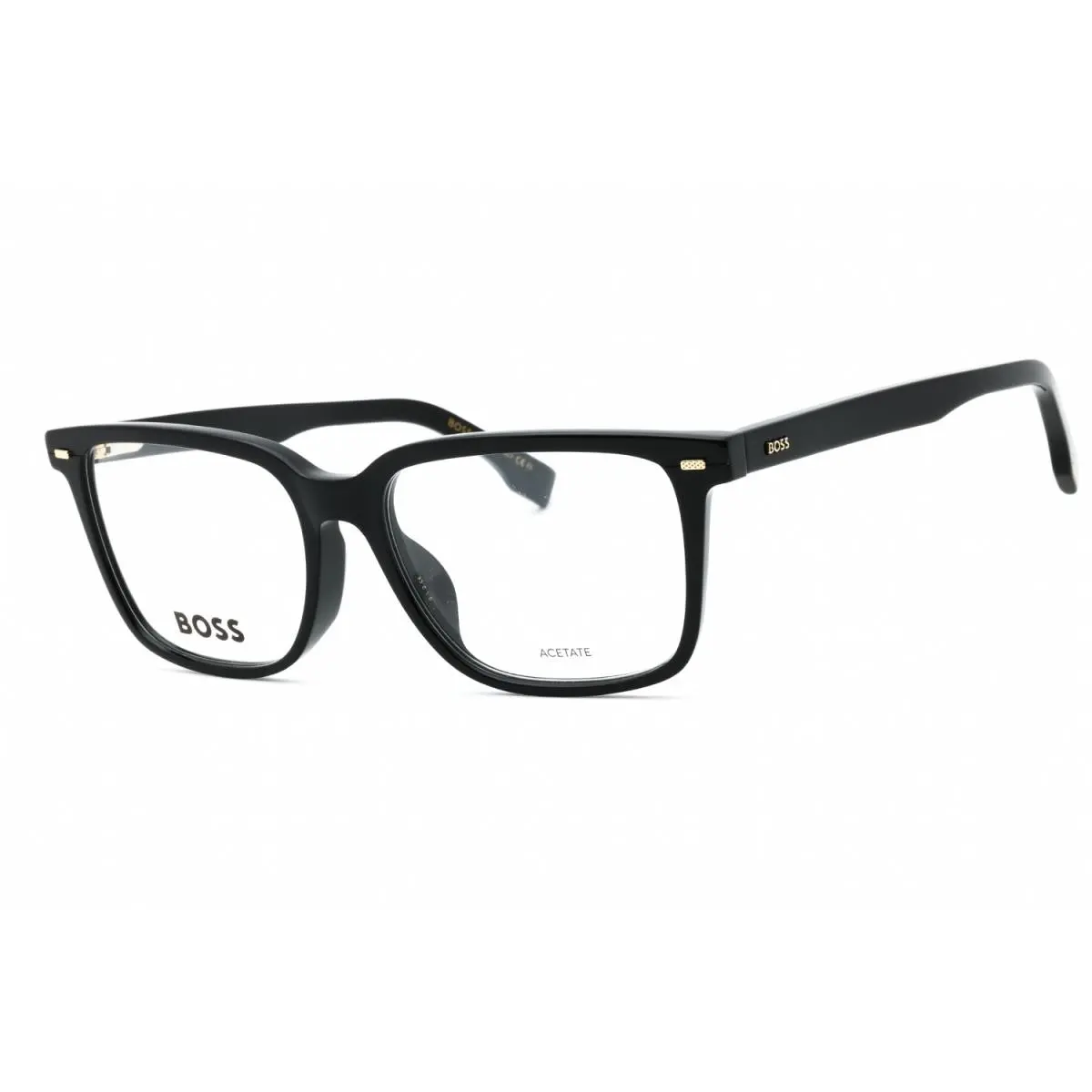 HB1480-807-55 Eyeglasses Frame Size 55mm 17mm 145mm Black Men 7167367 by Hugo Boss