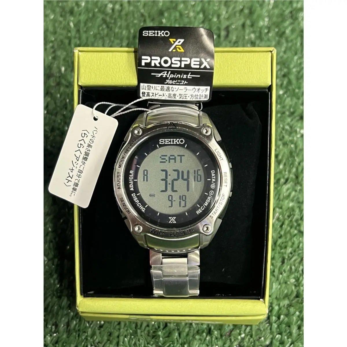 Prospex Alpinist SBEB013 Solar Titanium Abc Digital Watch - Japan Import by Seiko