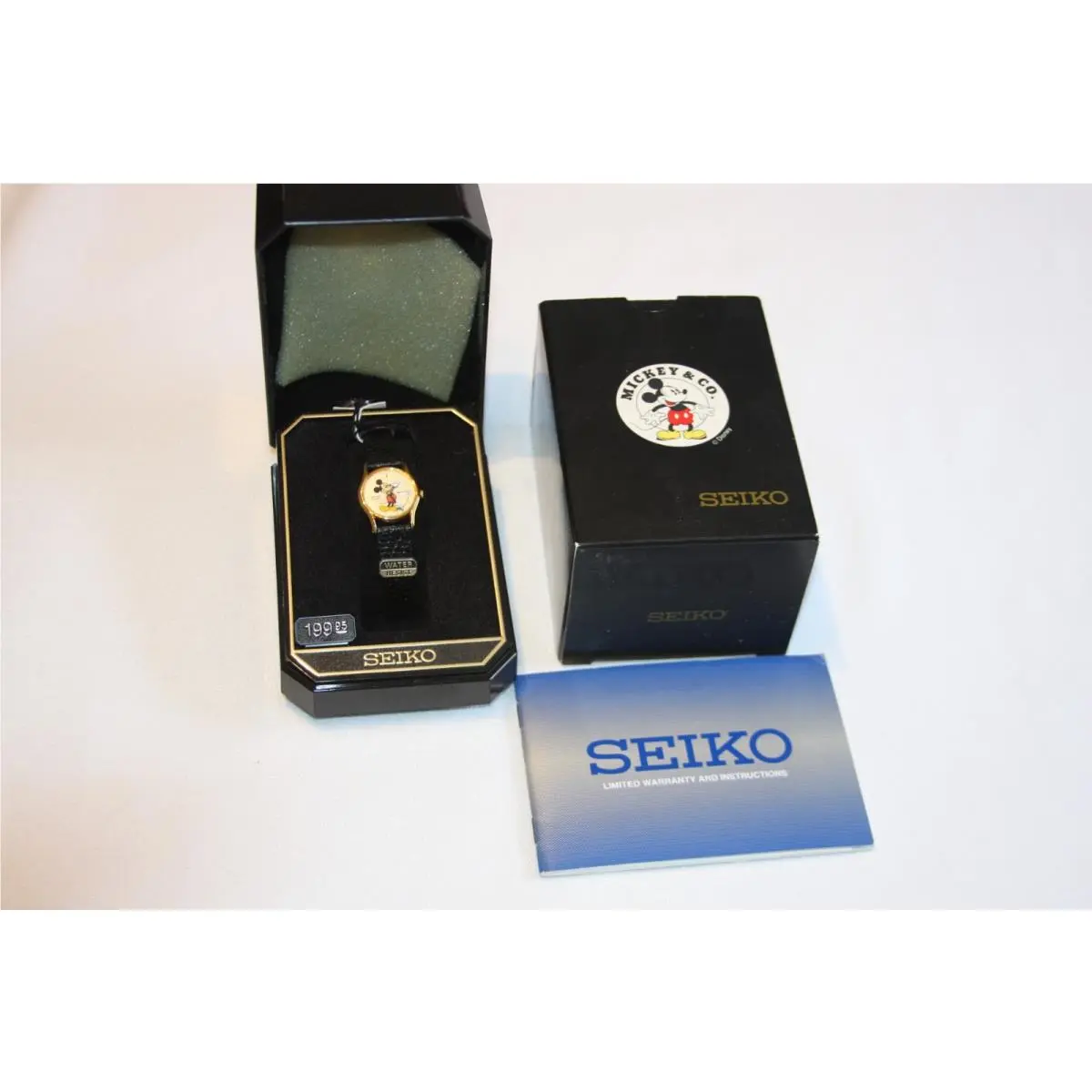 Ladies Seiko Mickey Mouse Watch 540223 SWZ050 in Packaging