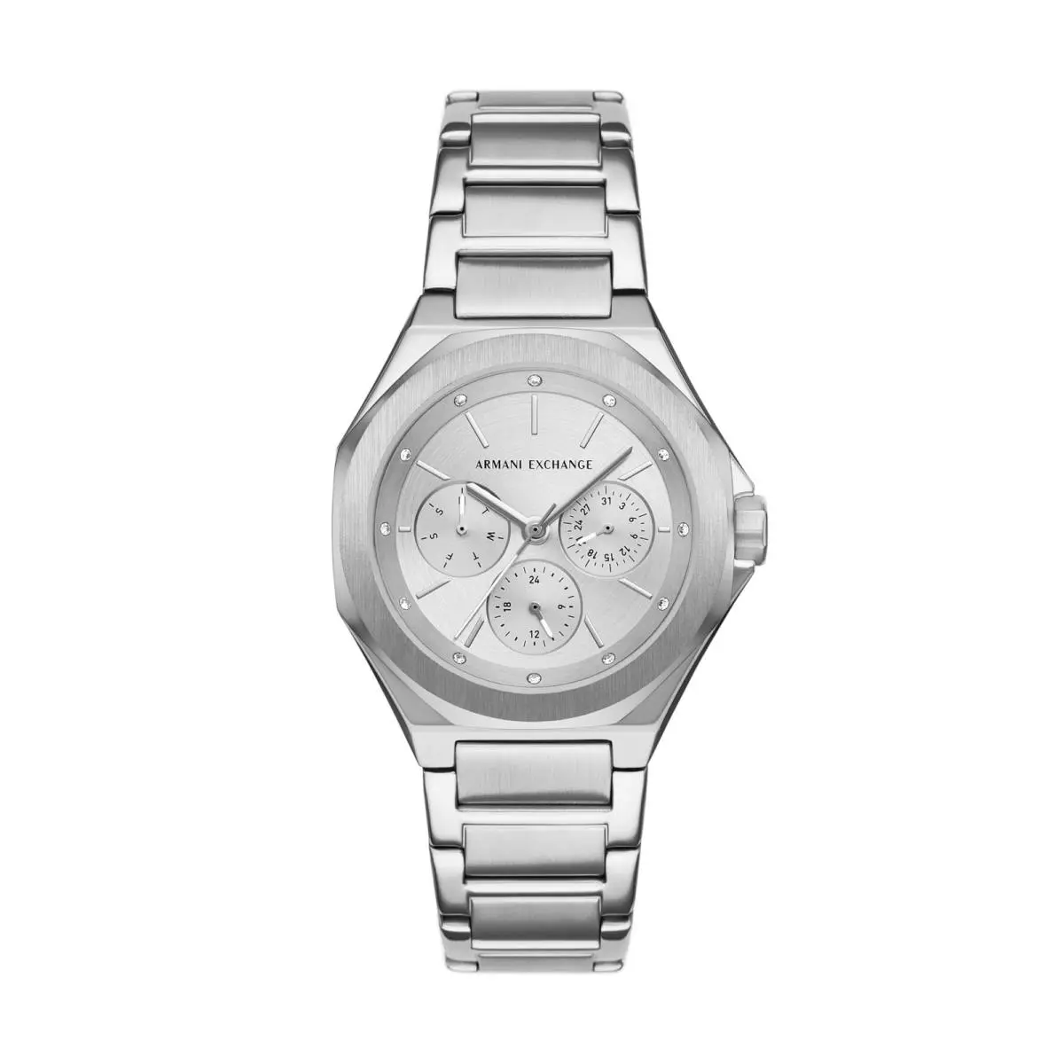 A X Multifunction Silver Stainless Steel by Armani Exchange