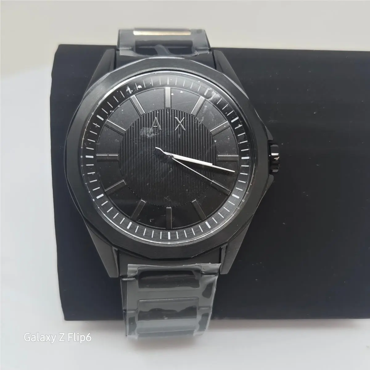 AX2620 Drexler Mens Black Stainless Steel Watch by Armani Exchange