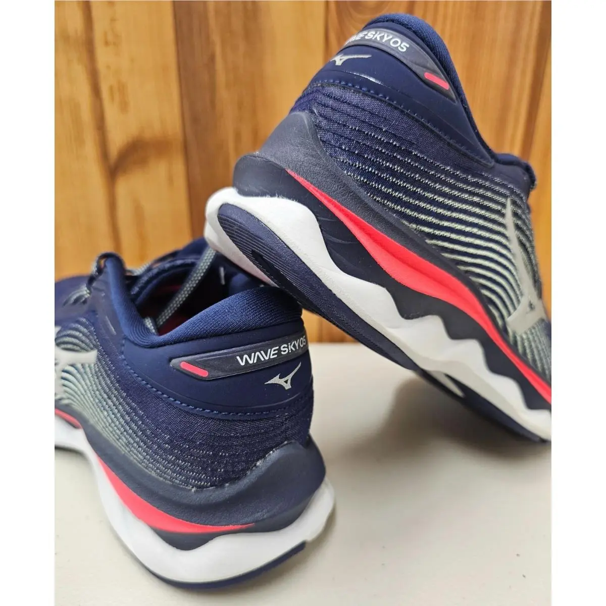 Mizuno shoes - Mizuno Wave Sky - Wave Sky - Blue 8
