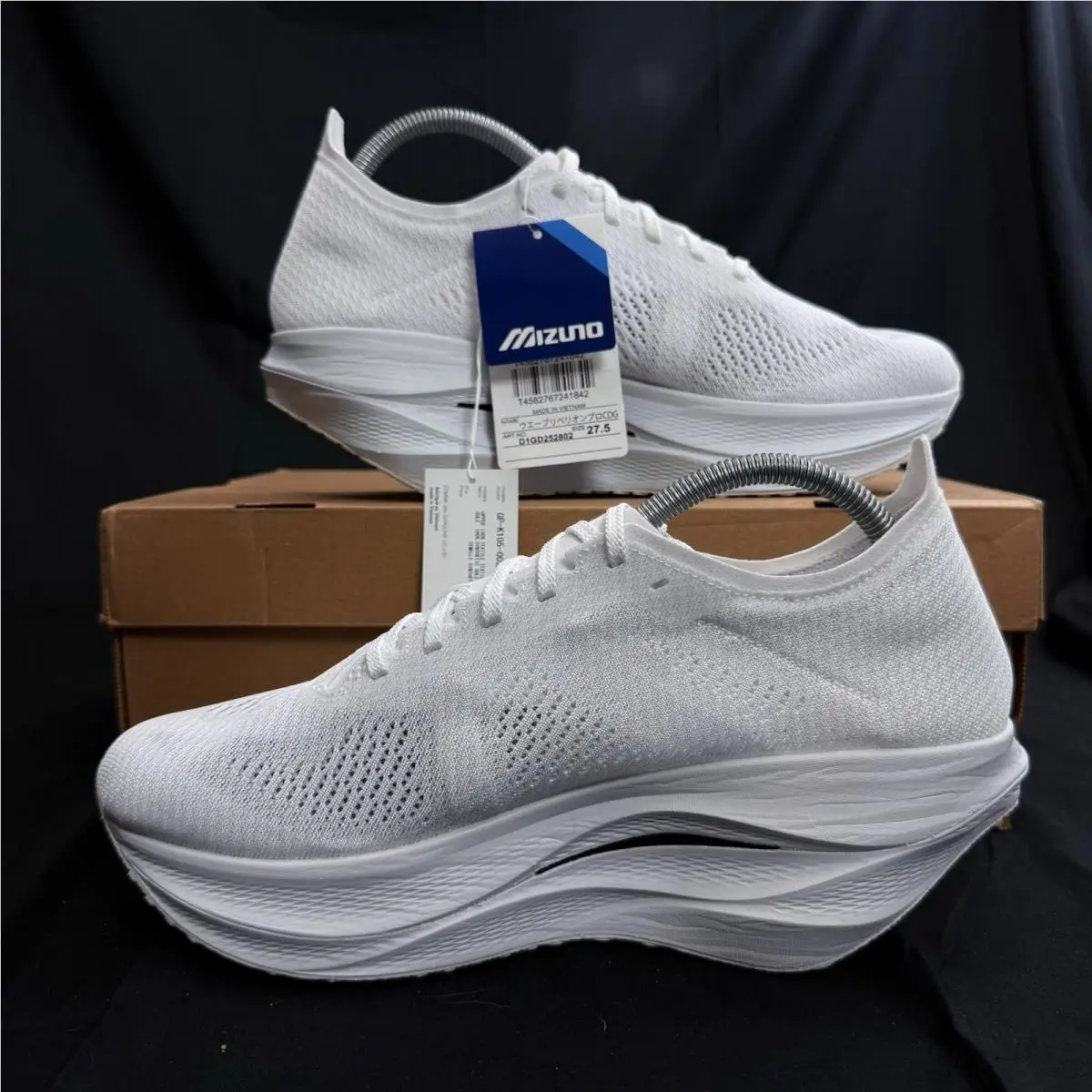 Mizuno shoes - Mizuno Wave Rebellion Pro 3 - D1GD252802 - White 0