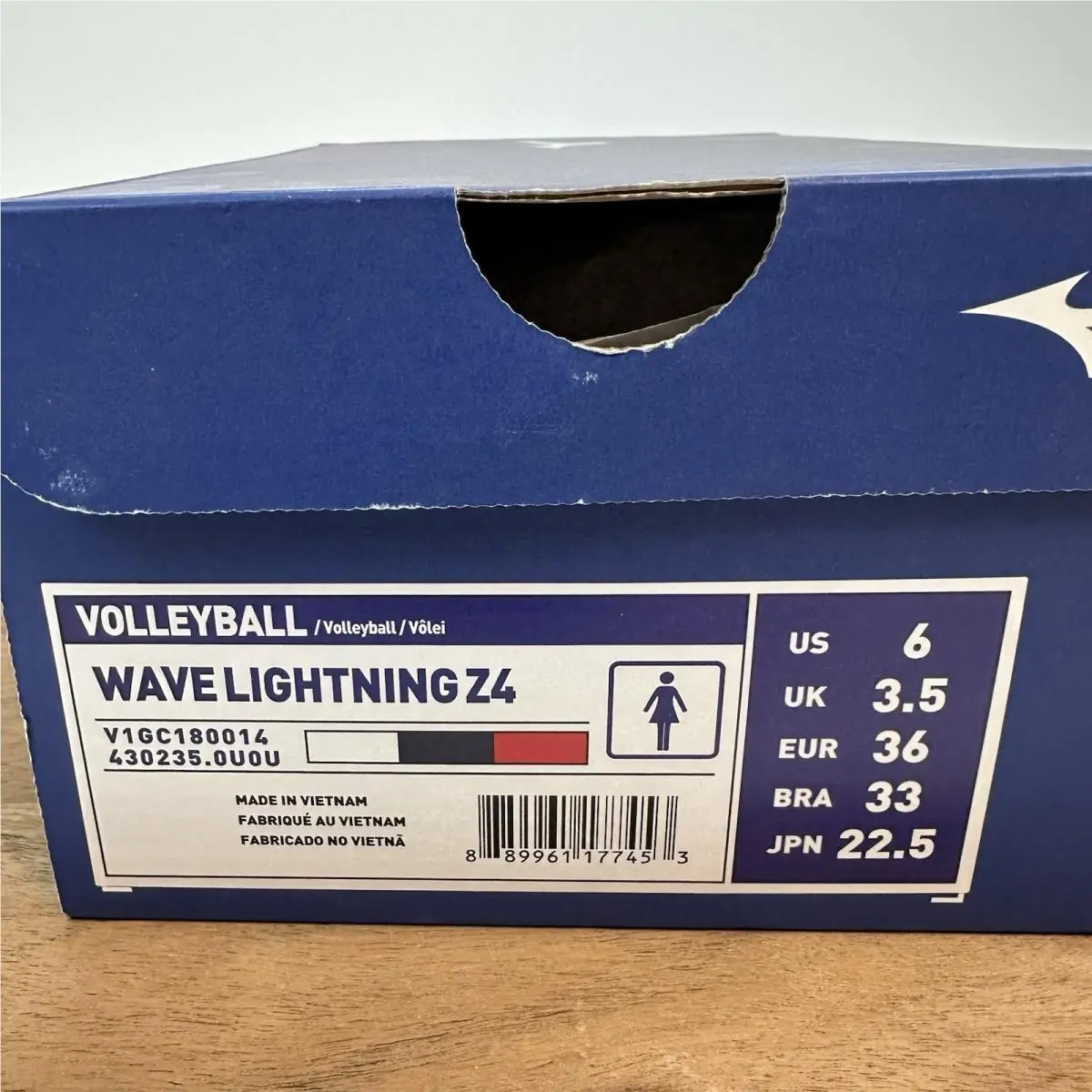 Mizuno shoes - Wave Lightning Z4 - Wave Lightning - White 6
