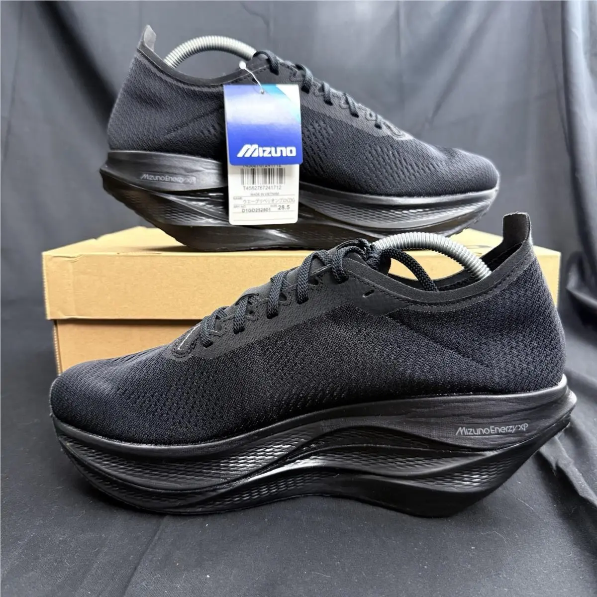 Mizuno shoes - Mizuno Wave Rebellion Pro 3 - D1GD252801 - Black 0