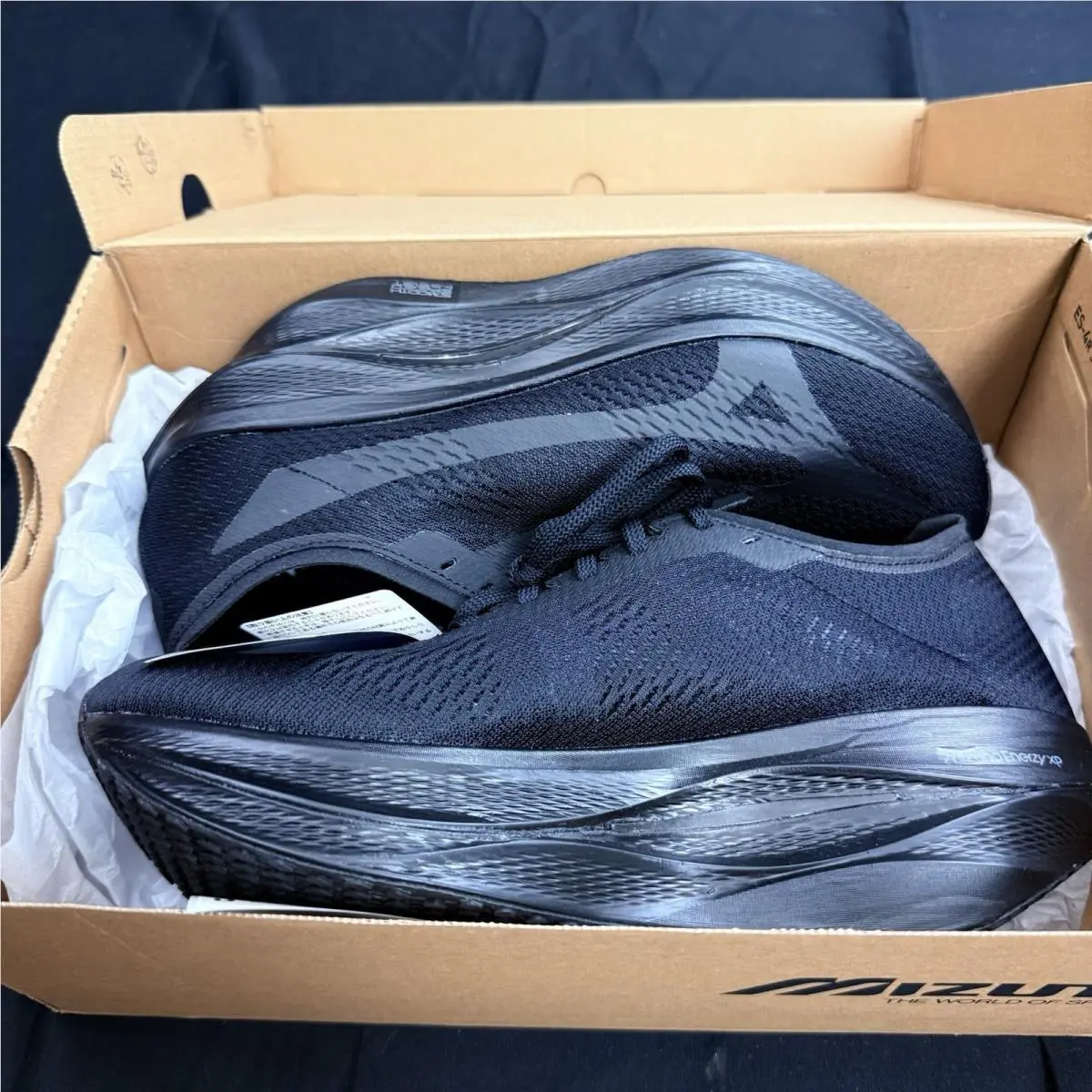Mizuno shoes - Mizuno Wave Rebellion Pro 3 - D1GD252801 - Black 5