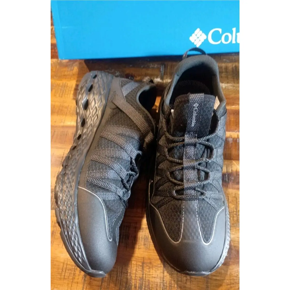 Columbia shoes - Columbia Drainmaker ATV WATER FISH HIKE - Black/Stratus 1