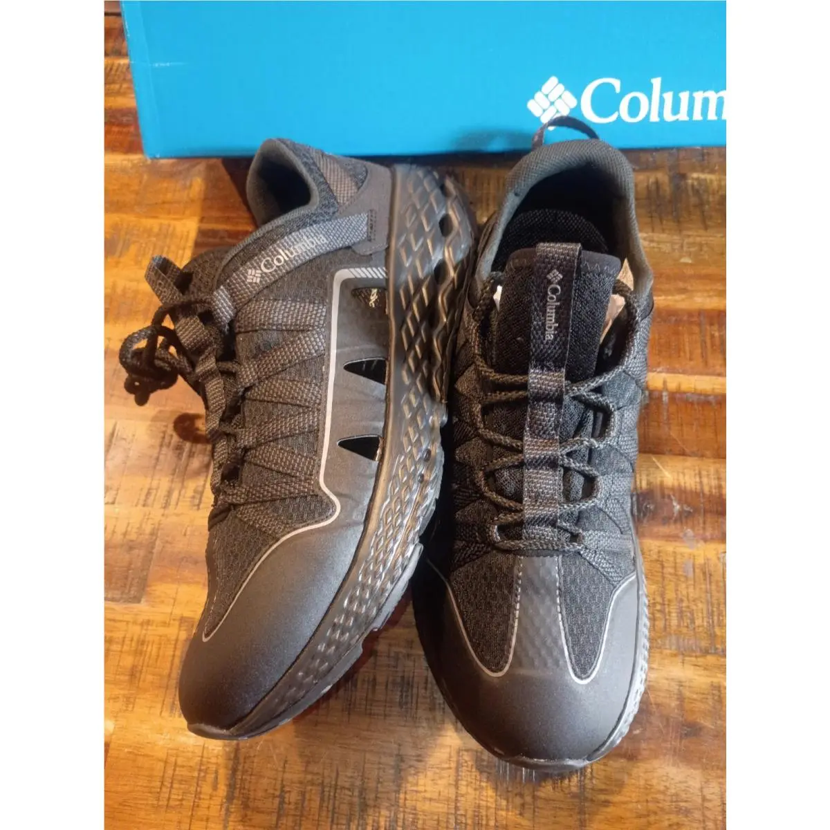 Columbia shoes - Columbia Drainmaker ATV WATER FISH HIKE - Black/Stratus 5