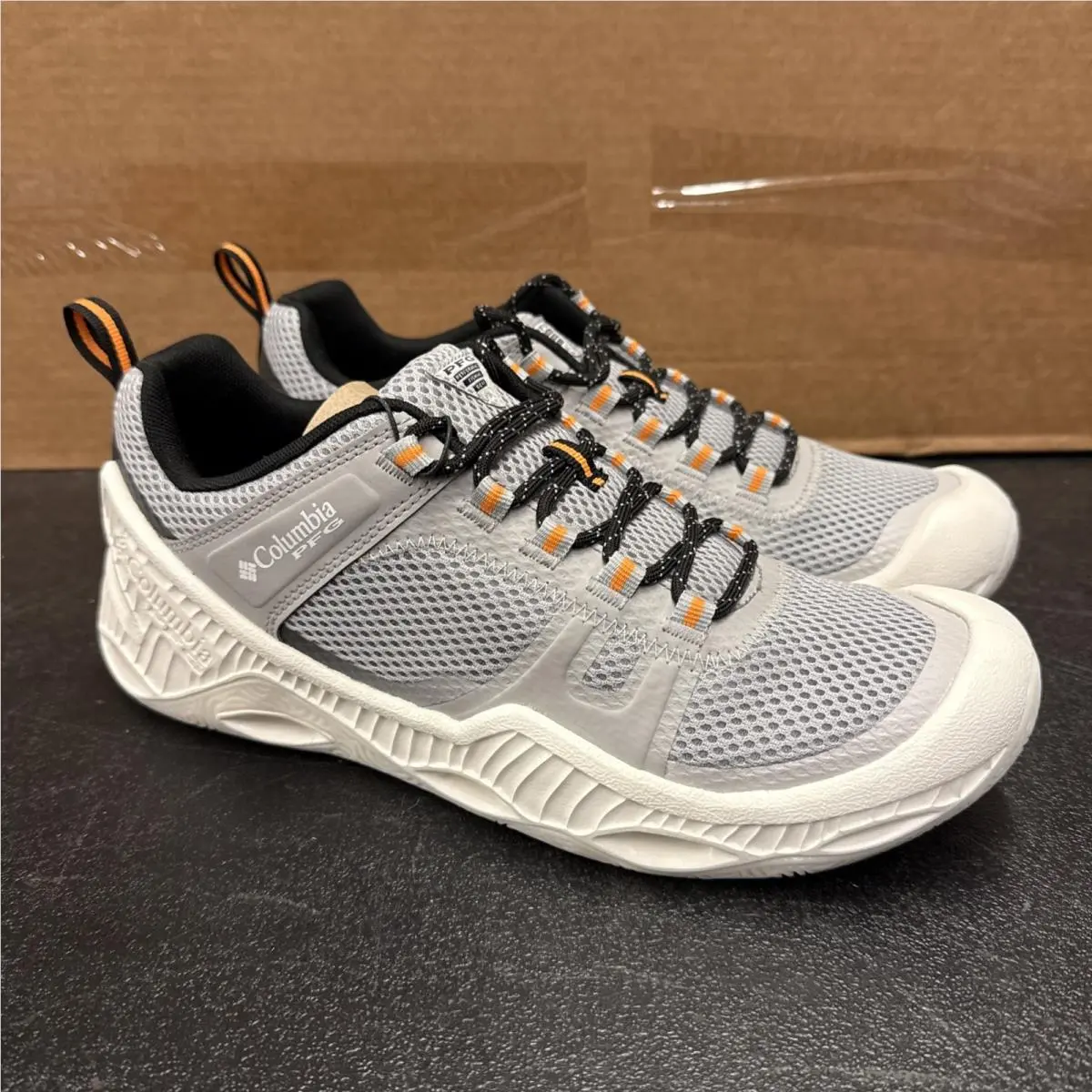 Columbia Pfg Pro Steam/white Sport Shoes Men`s Size 9