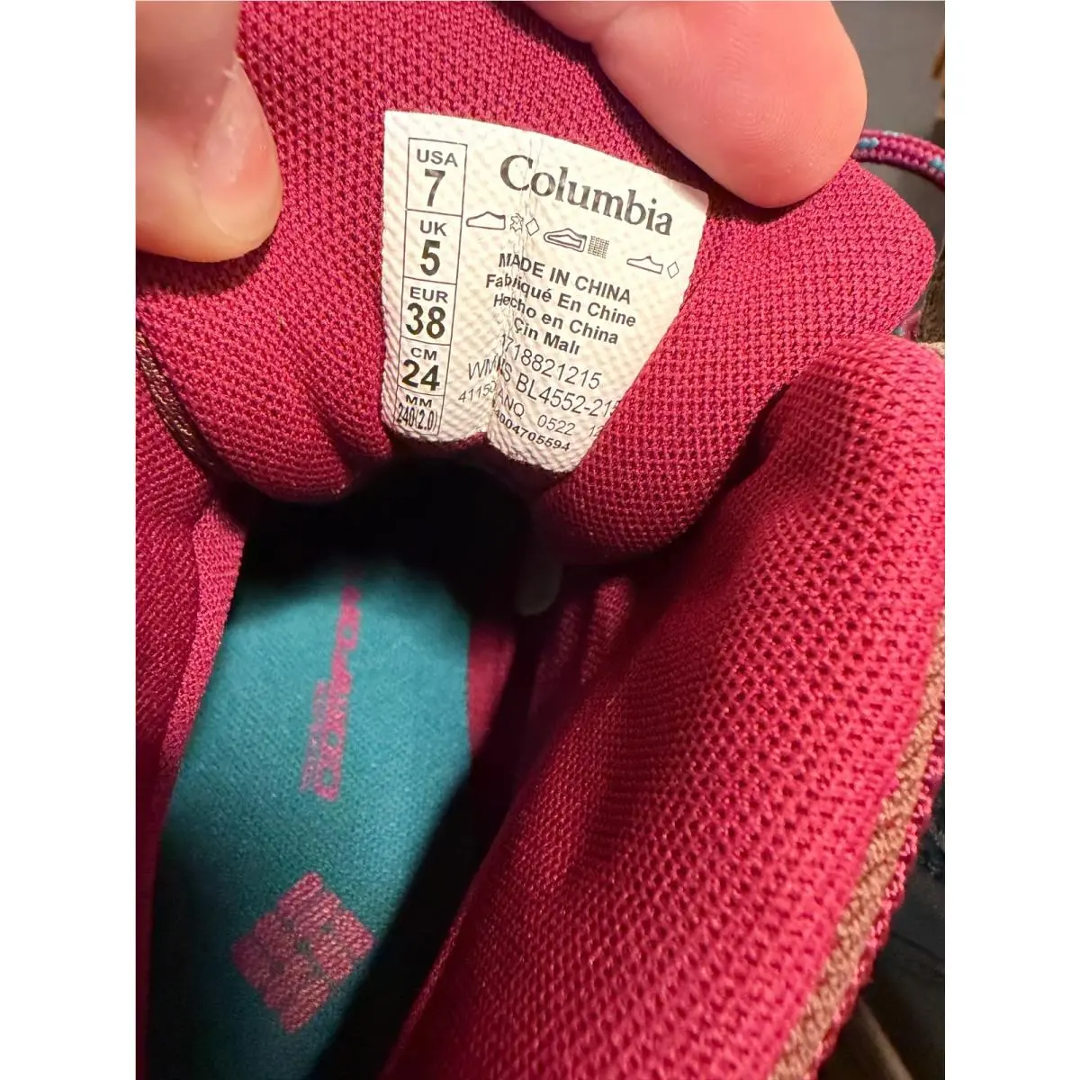 Columbia shoes - Green 7
