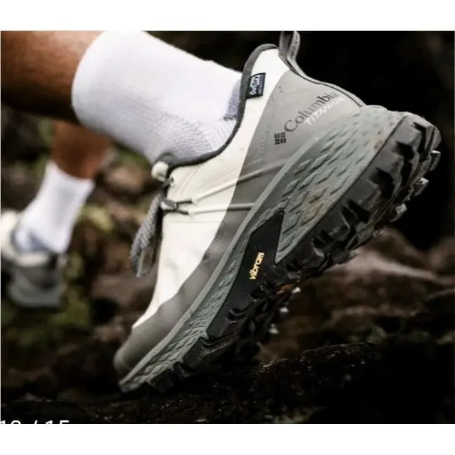 Mens Columbia Titanium Tellurix Outdry Waterproof Pro Hike Shoe Sz 11 Vibram