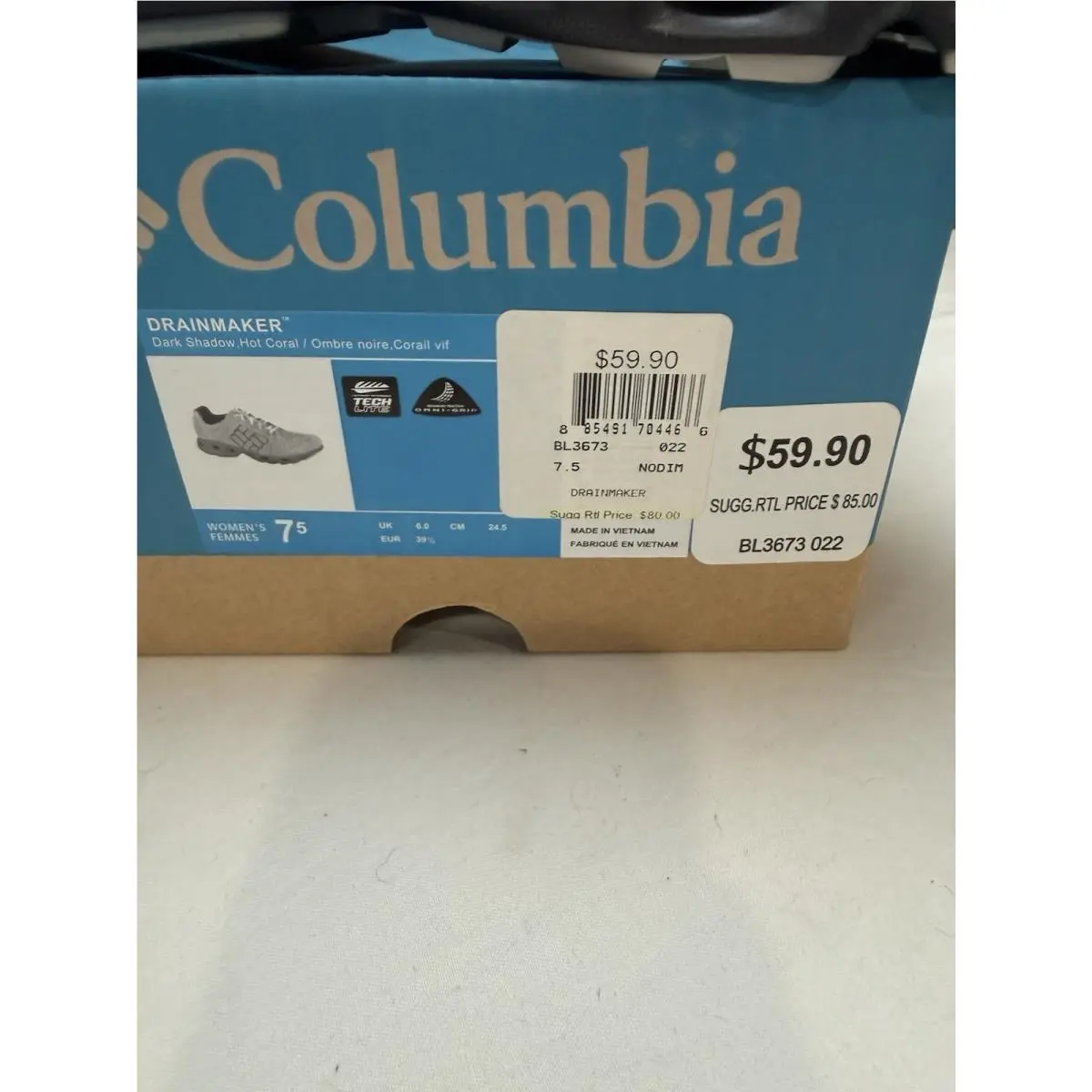 Columbia shoes - Columbia Drainmaker - Drainmaker - Gray 2