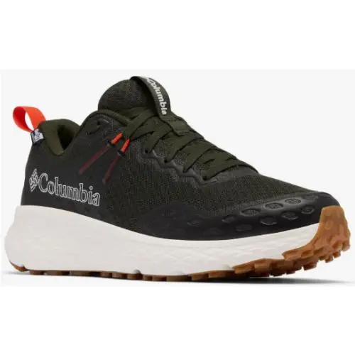 Columbia Men`s Konos Trs Outdry Waterproof Shoe Greenscape Red Quartz Size 11.5