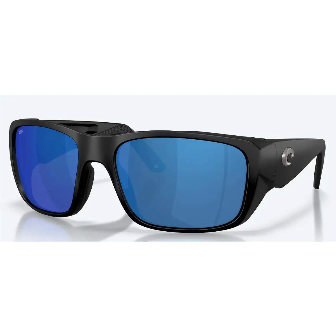 Costa Crudo Sunglasses Black Frame Blue 580p Plastic Lens