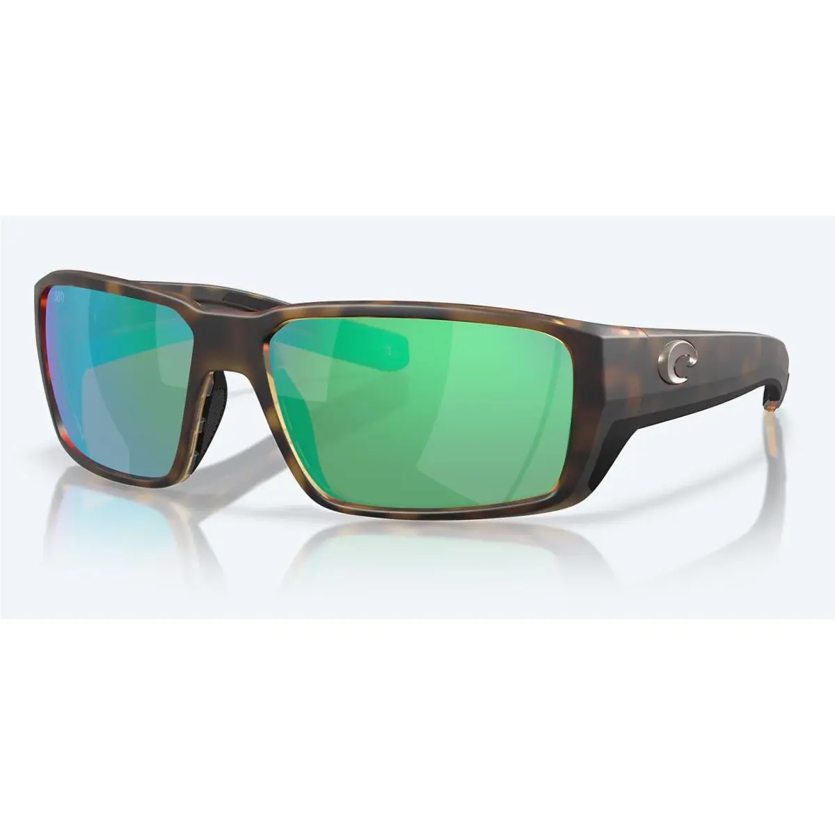 Costa Del Mar Fantail Pro Matte Tortoise / Green Mirror Polarized Glass 580G