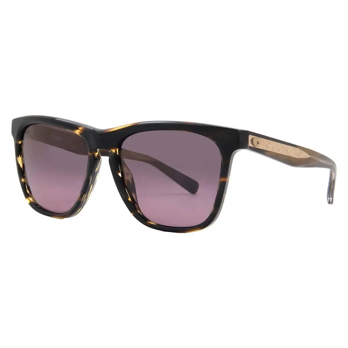 Costa Del Mar Ulu Rose Gradient Polarized Glass Square Unisex Sunglasses 6S2014