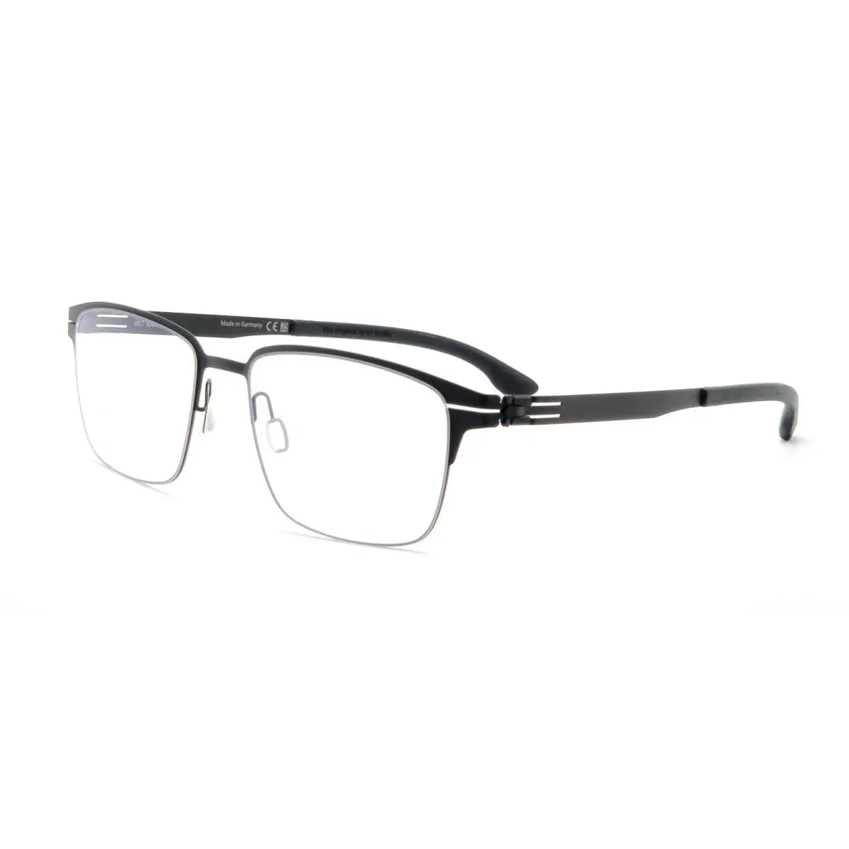 ic Berlin Kanny Large Eyeglasses Col. Black Size 56 by ic! berlin
