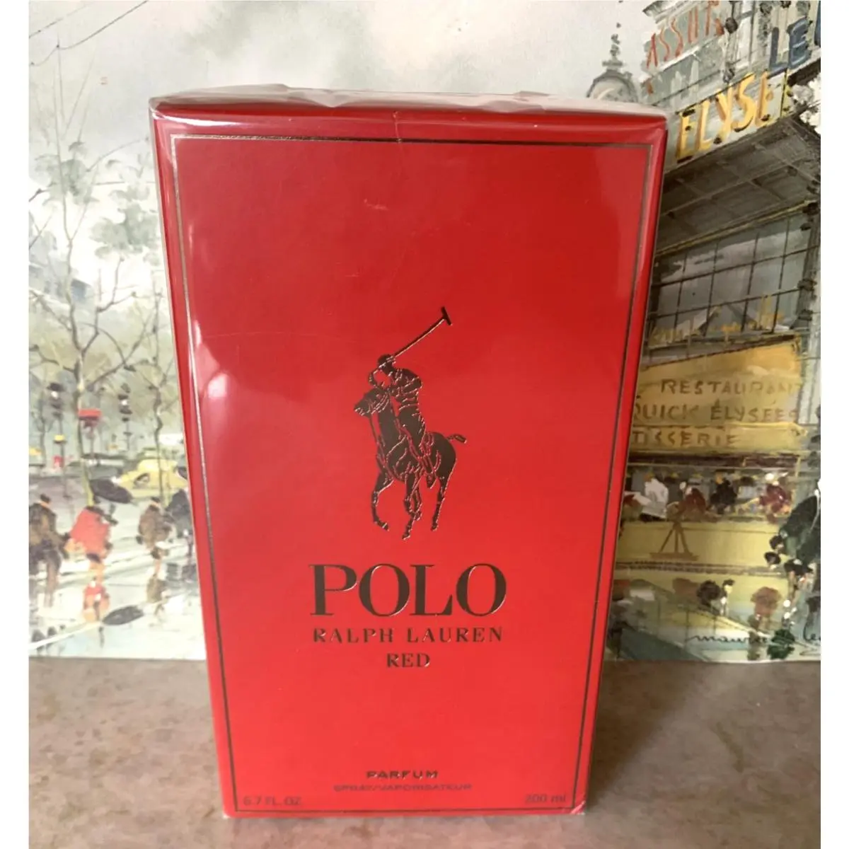 Men`s Polo Ralph Lauren Red Parfum 6.7 Fl.oz 200ml