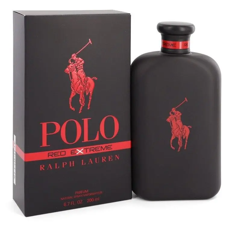 Polo Red Extreme Edp Spray 6.7 oz 200 ml Men Ginger Vanilla Leather by Ralph Lauren