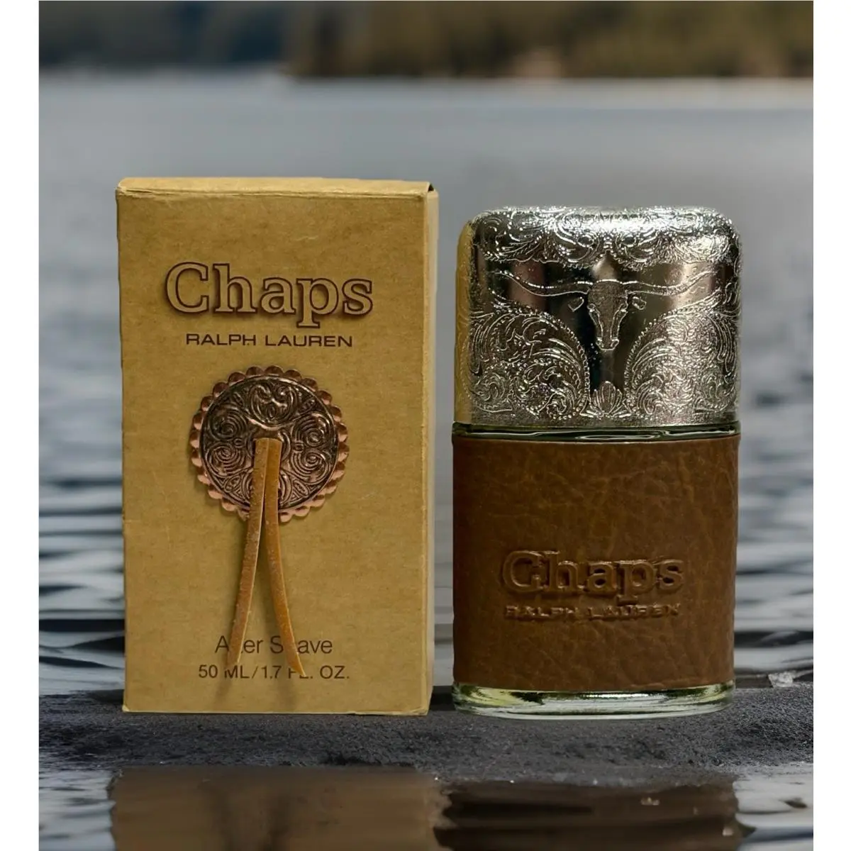 Chaps Ralph Lauren Warner/lauren 1.7oz/50ml Vintage 1980`s After Shave Splash