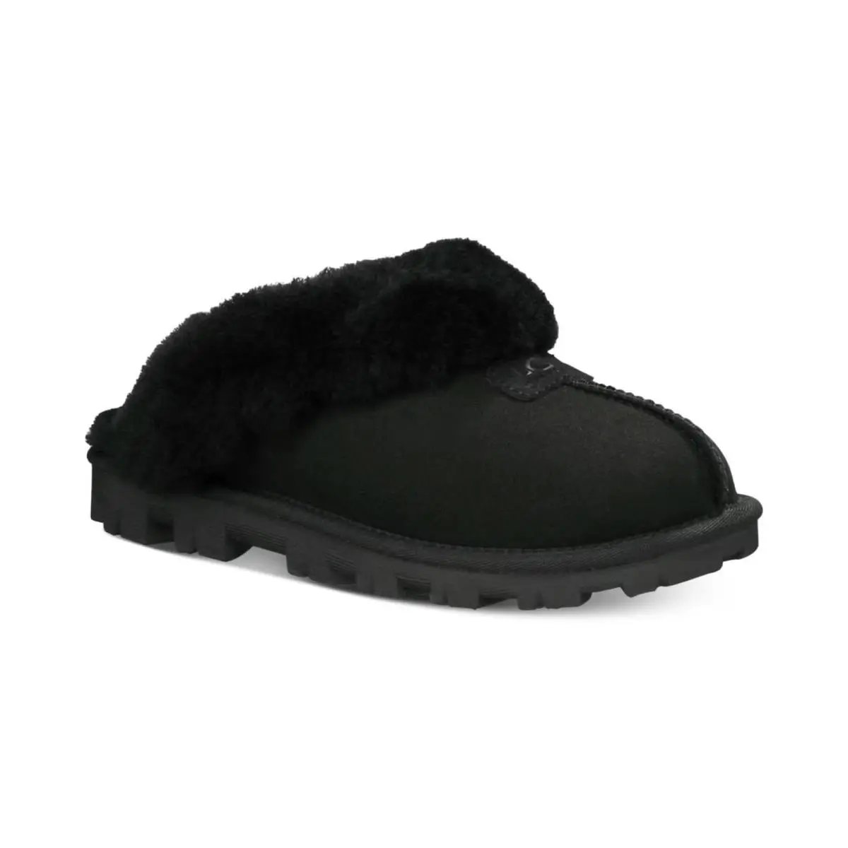 Women`s Ugg Coquette Slip On Slide Slippers Black