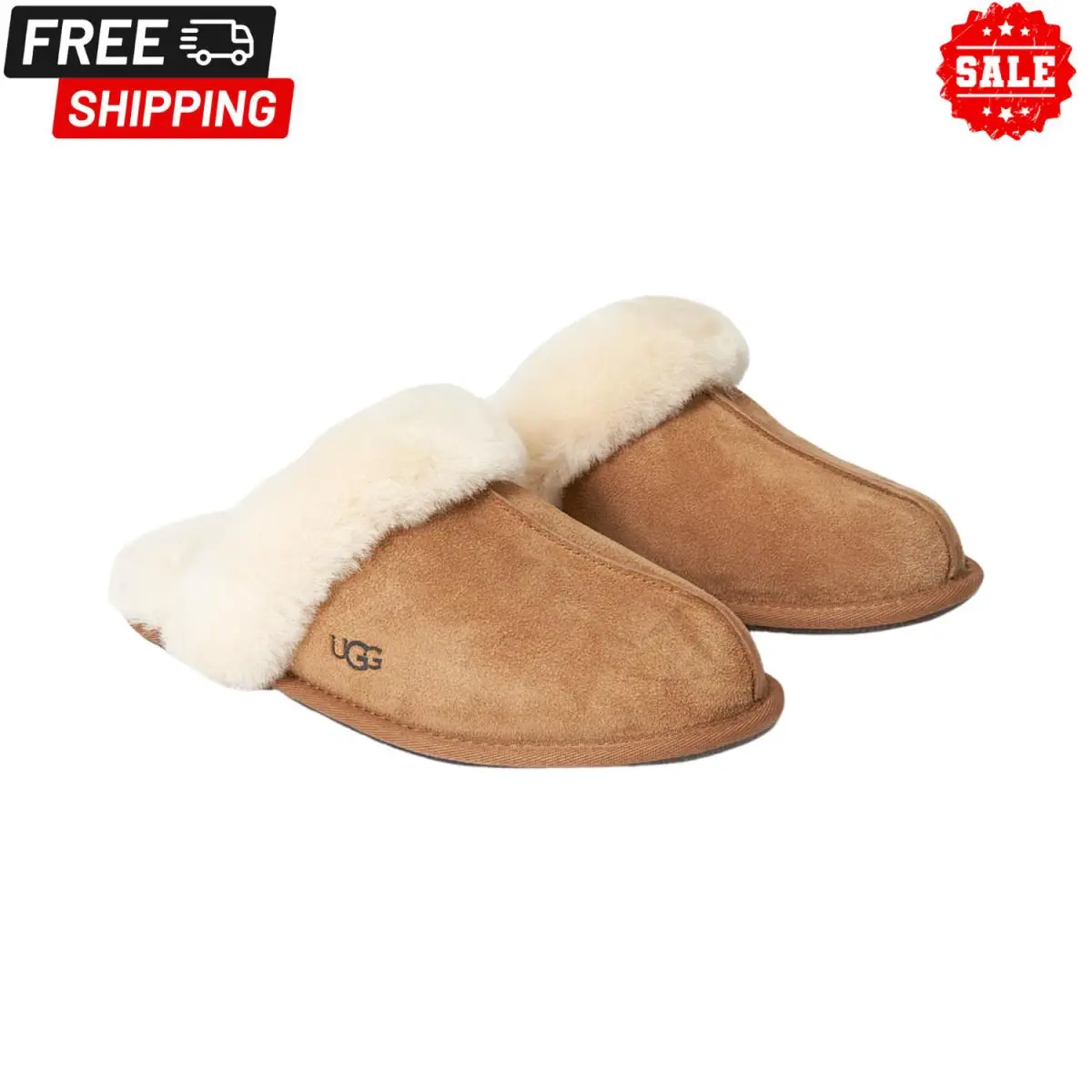 Classic Ugg Scuffette II Slipper Shoes Cozy House Shoes Casual Home Wear