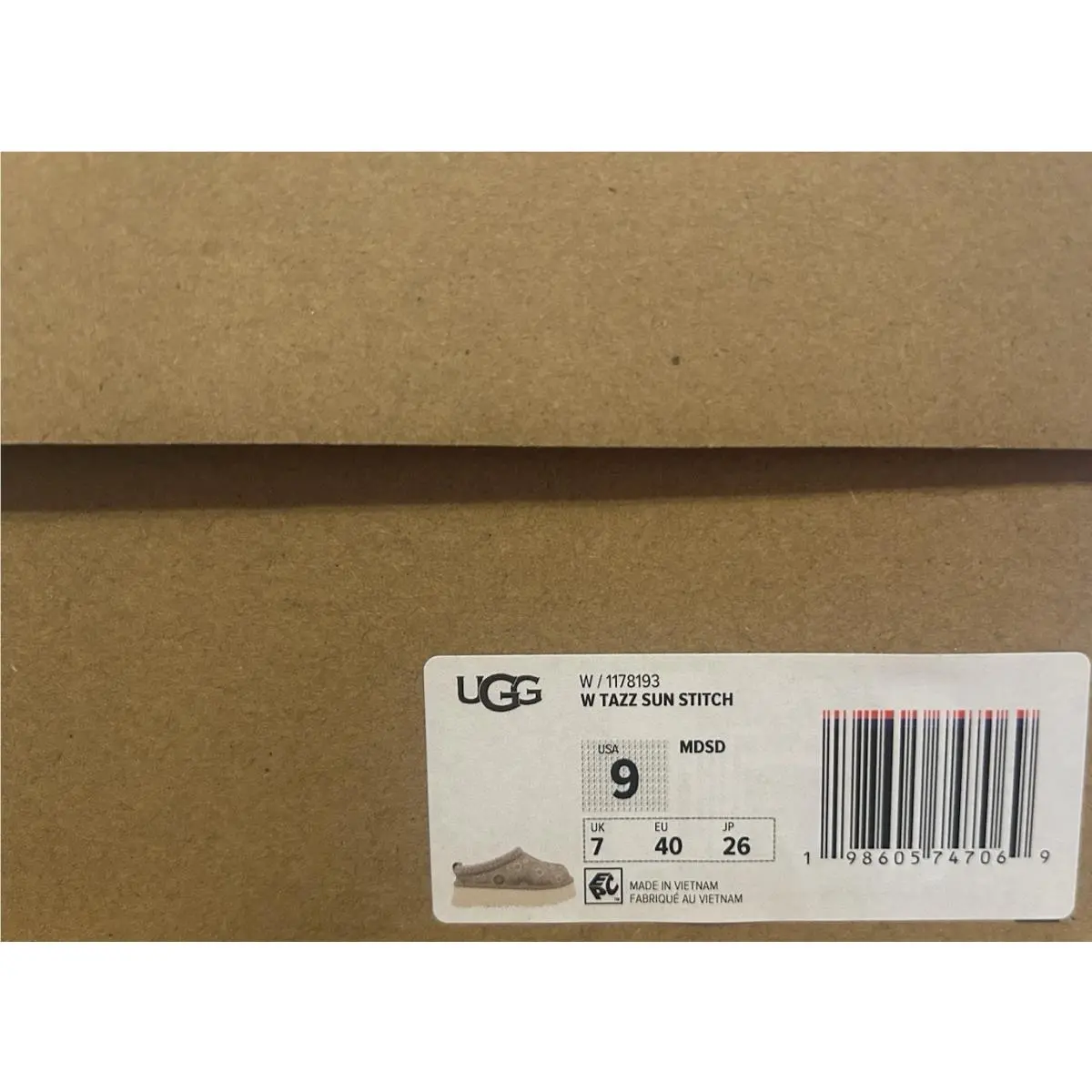 UGG shoes - UGG Tazz SunStitch - Tazz SunStitch - Mustard Seed (UPC: 198605747069) 4