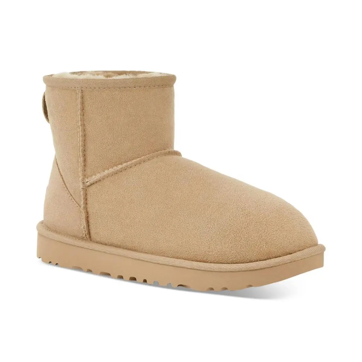Women`s Ugg Classic II Pull On Mini Boots Mustard Seed SZ 11